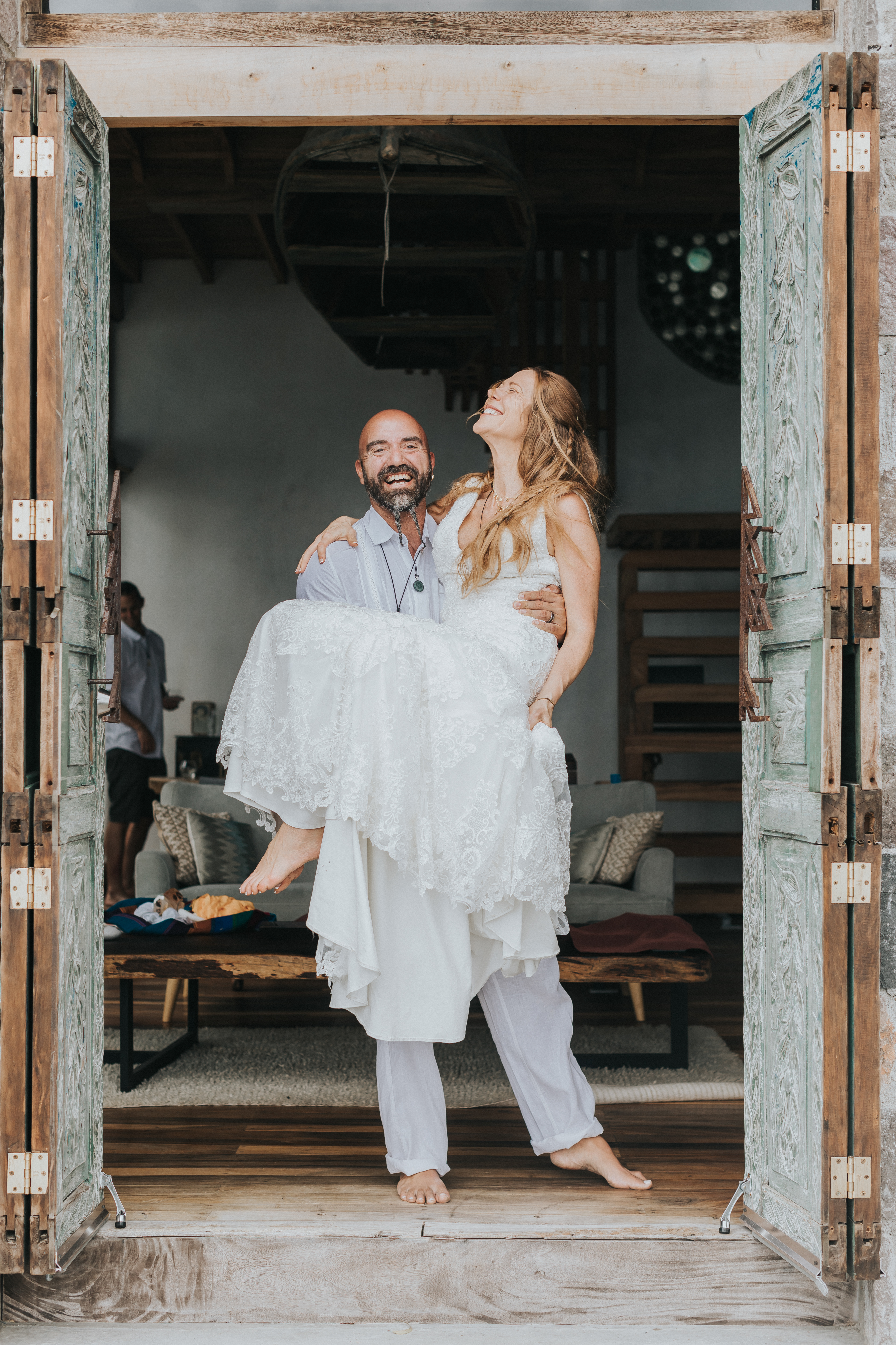 Destination wedding at Atitlan. Photo Joseph Nance