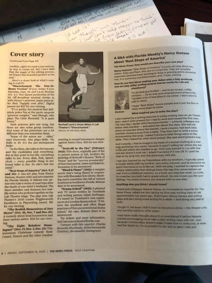 Finishing up the story with another page was humbling.