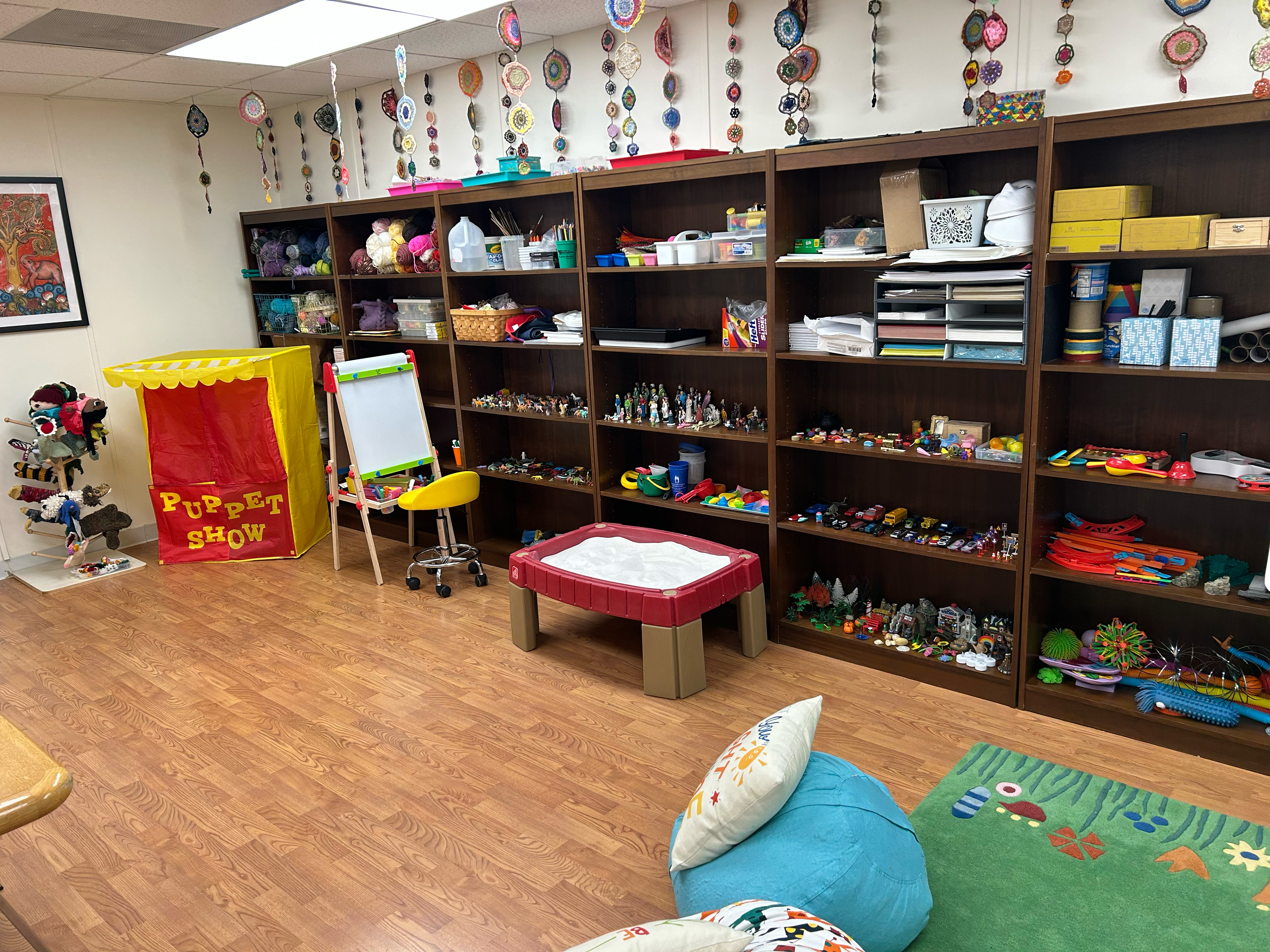 Toys and materials to engage creativity!
