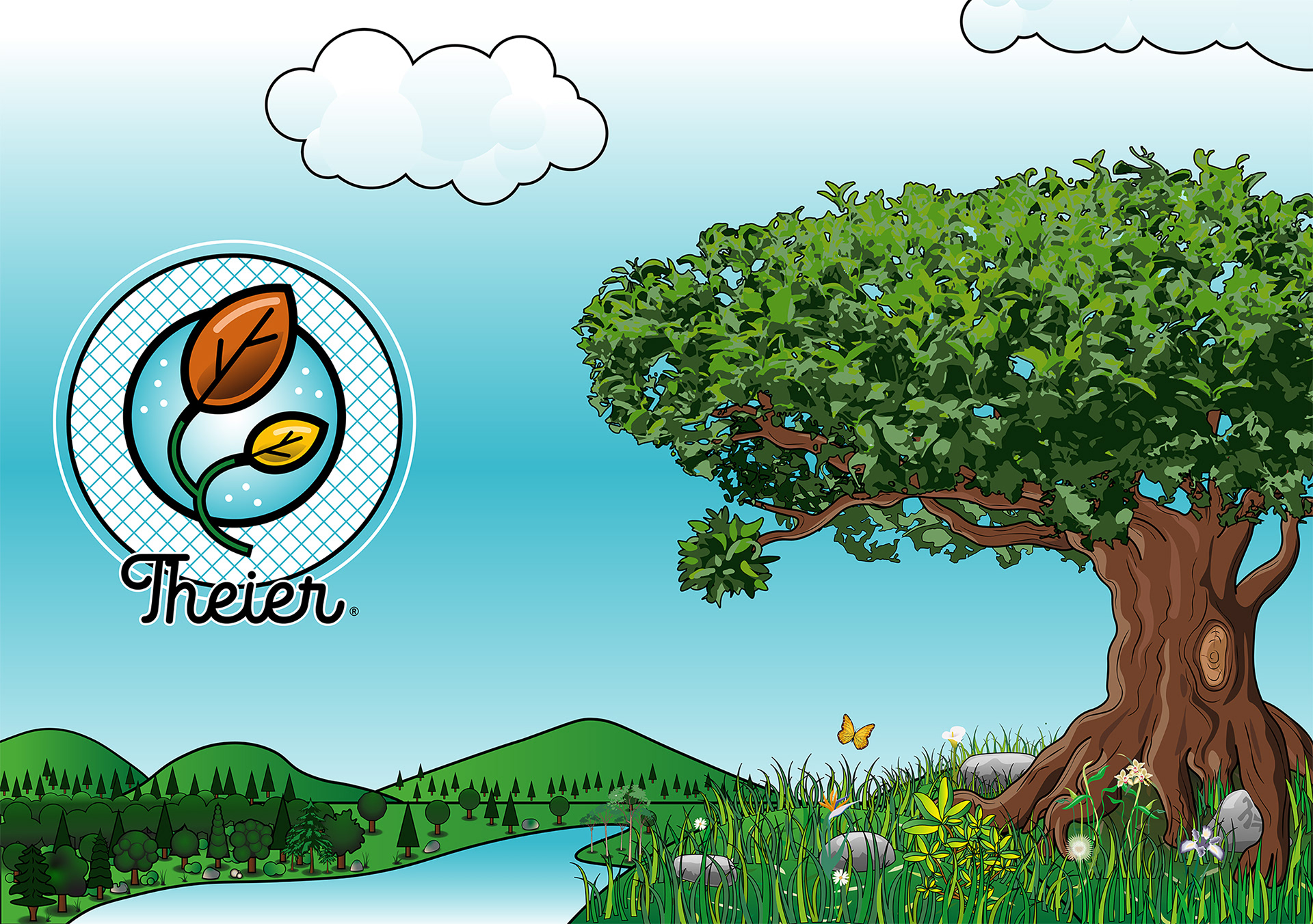 Illustrations pour Théier 2 - Illustrator 2024