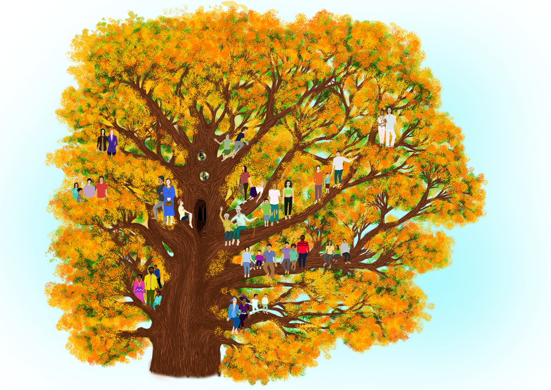 Arbre des familles - Photoshop - 2023