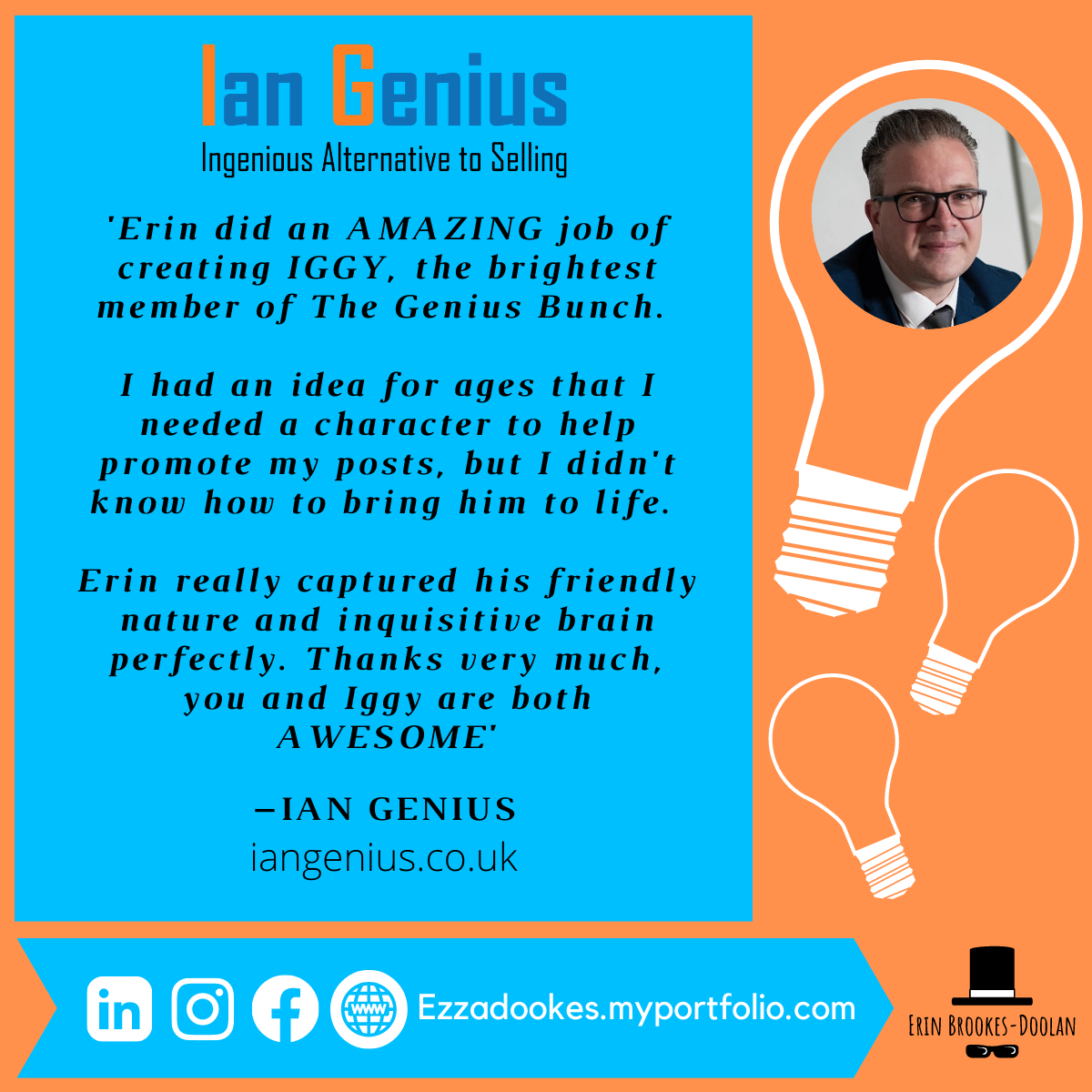 Brand Mascot Testimonial