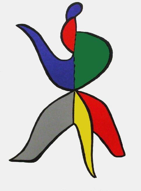 "Stabiles Suite IV" Lithograph in Colors, c.1963, Edition:Limited, Unsigned, 11x15" $250-