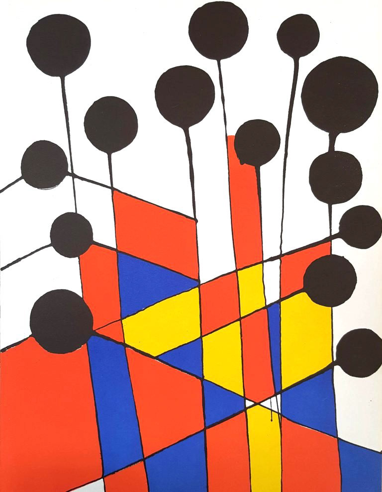 "The Balloons II" Lithograph in Colors, c.1971, Edition:Limited, Unsigned, 9.5x12" $500-