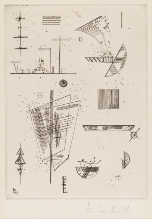 “Pour Cahier’s d'Art” Etching, c.1930, Edition:100, Hand-Signed in Pencil LR, Image: 8.5 x 6.5”, Reference: Roethel 194, Please Inquire