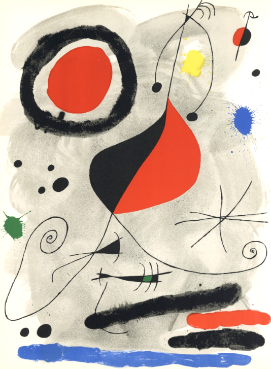 “The Bow” Lithograph in Colors, c.1964, Edition:2000, Image: 15 x 11”, Reference: Mourlot 352, Please Inquire