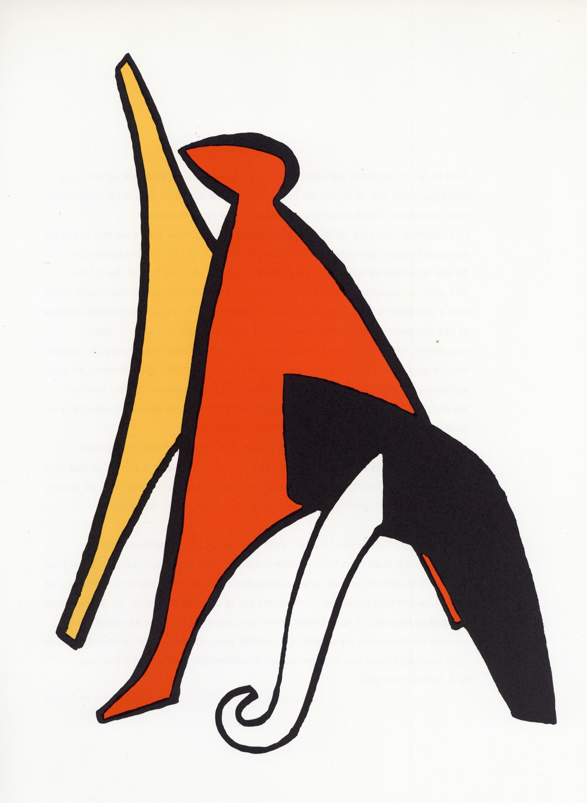 "Stabiles Suite II" Lithograph in Colors, c.1963, Edition:Limited, Unsigned, 11x15" $250-
