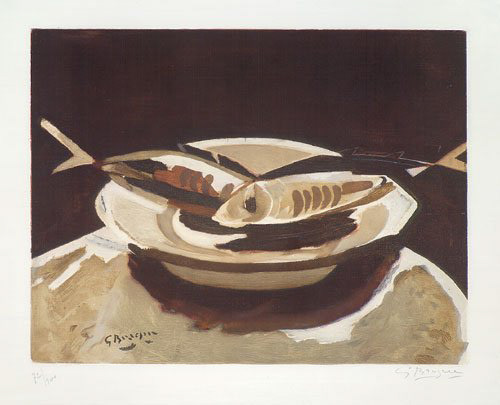 Papier Collé 1913 by Georges Braque