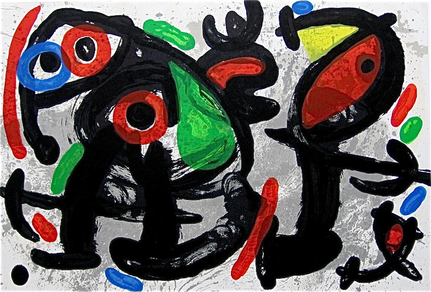 “Nightwatch” Lithograph in Colors, c.1970, Image: 22 x 15”, Reference: Mourlot 672, Please Inquire