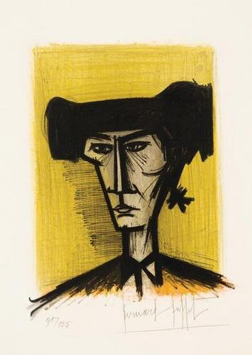 “Le Torero” Lithograph in Colors, c.1967, Edition:125, Hand Signed in Pencil LR, Image: 9.5x12.5”, Please Inquire