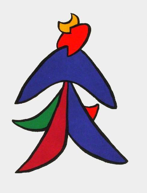 "Stabiles Suite III" Lithograph in Colors, c.1963, Edition:Limited, Unsigned, 11x15" $250-