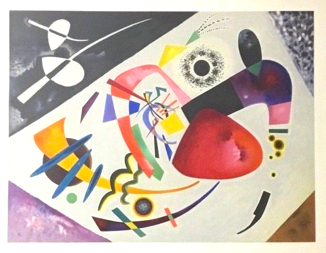“The Red Spot” Lithograph in Colors (After), c.1921/1960, Signed in Plate, Image: 15 x 22”, Please Inquire