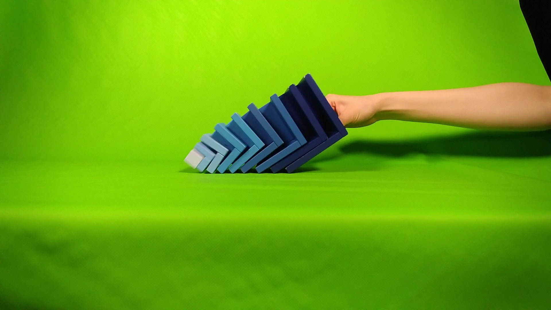 グリーンバック撮影時