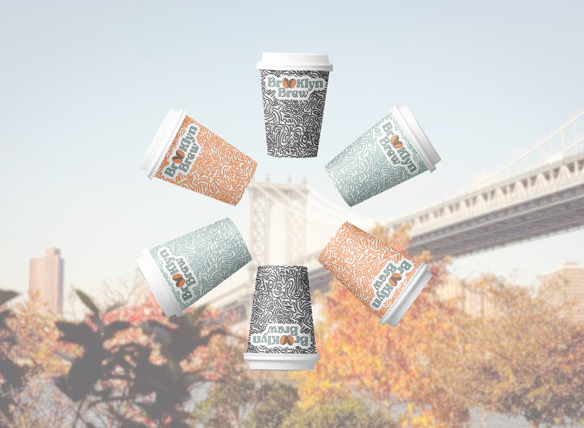 Brooklyn Brew Coffee Cups