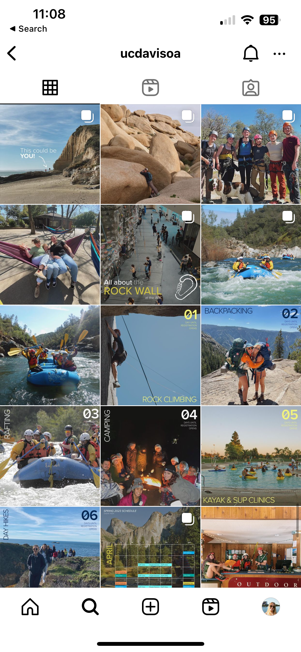 View of entire feed at various stages while I was in this role