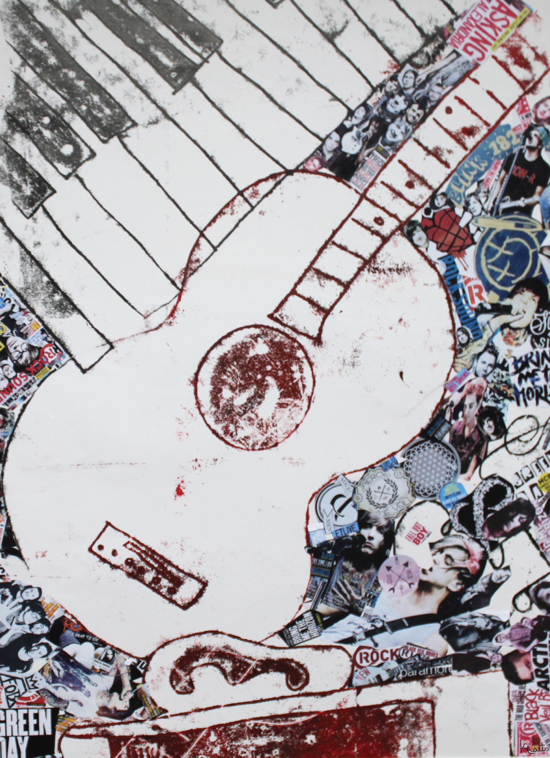 Mono Print & Collage