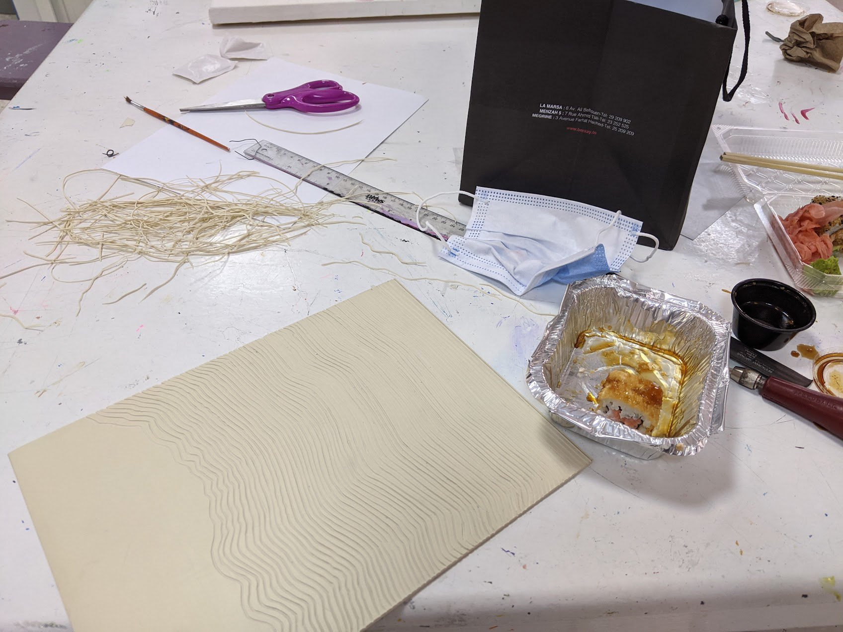 Linocut Process
