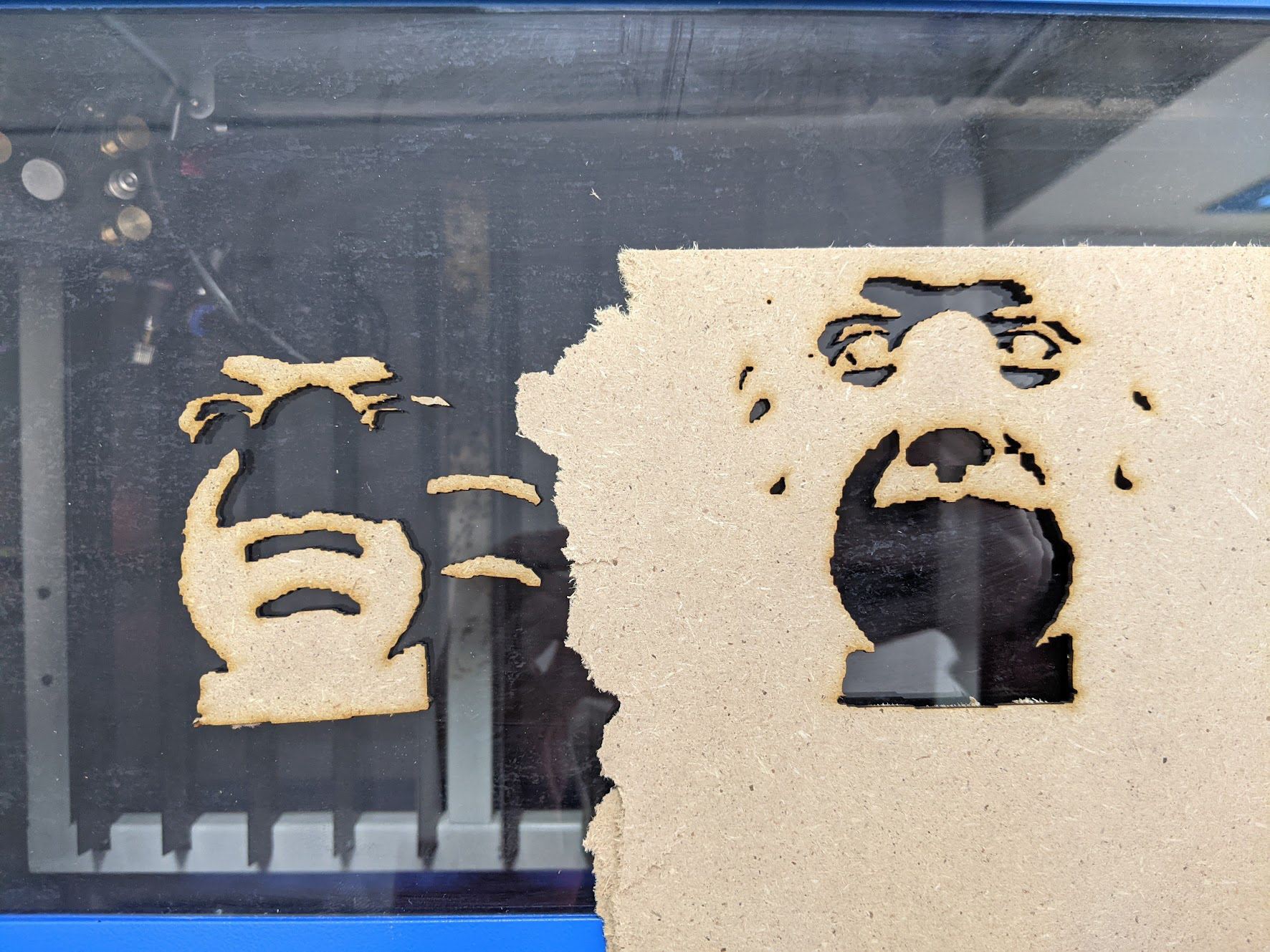 Minatare Laser-cut Tests