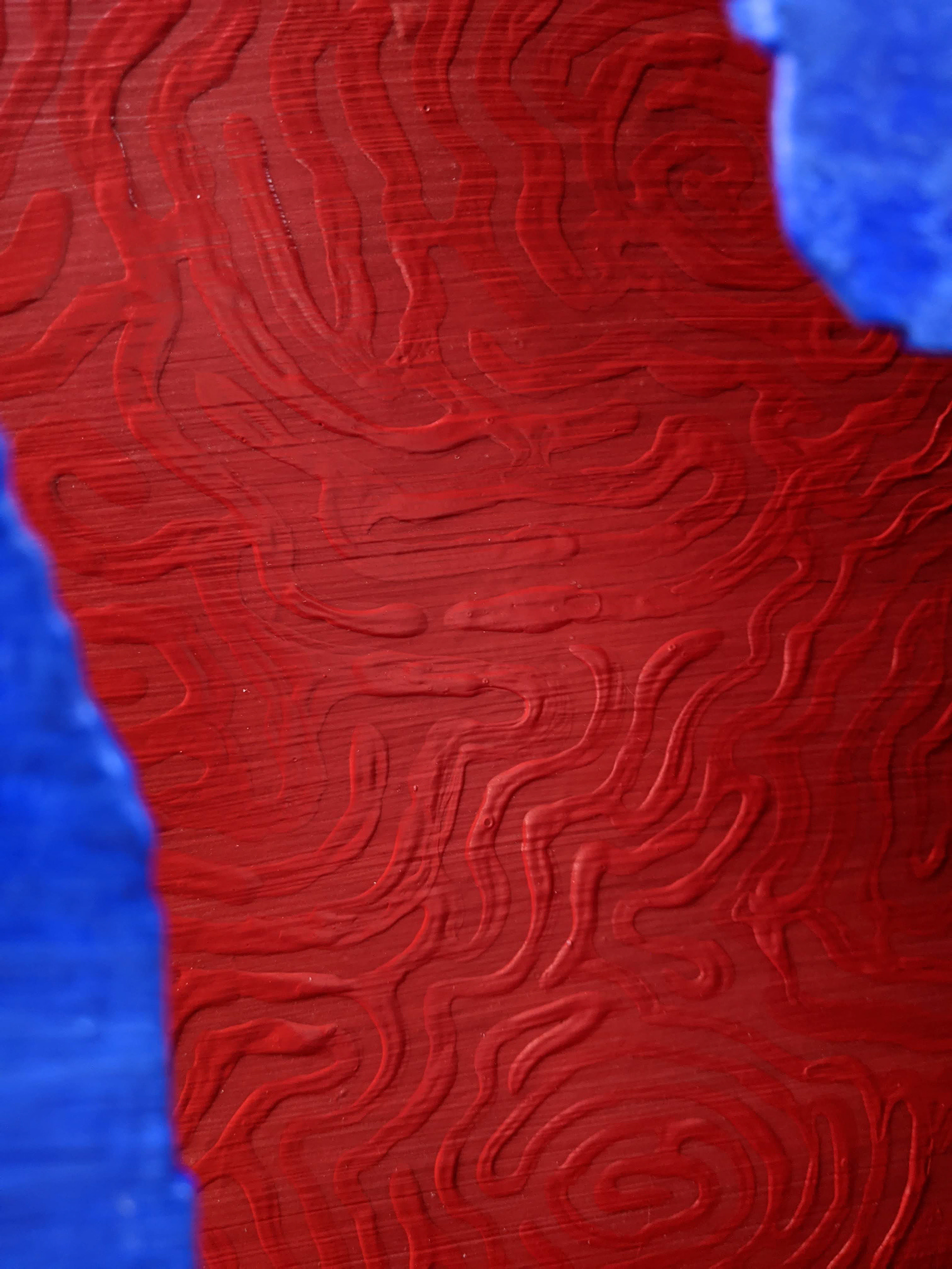 Close-Up of Back Canvas