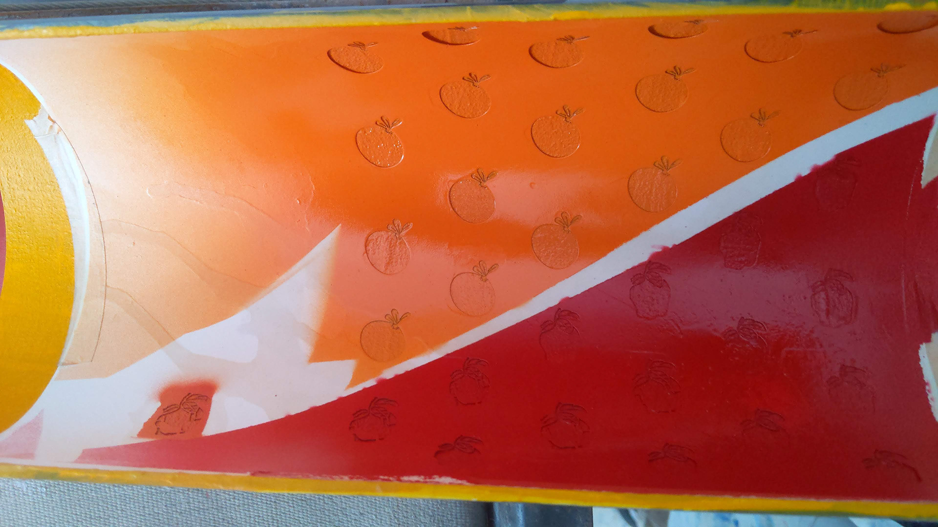Spray Painting PVC Pipe