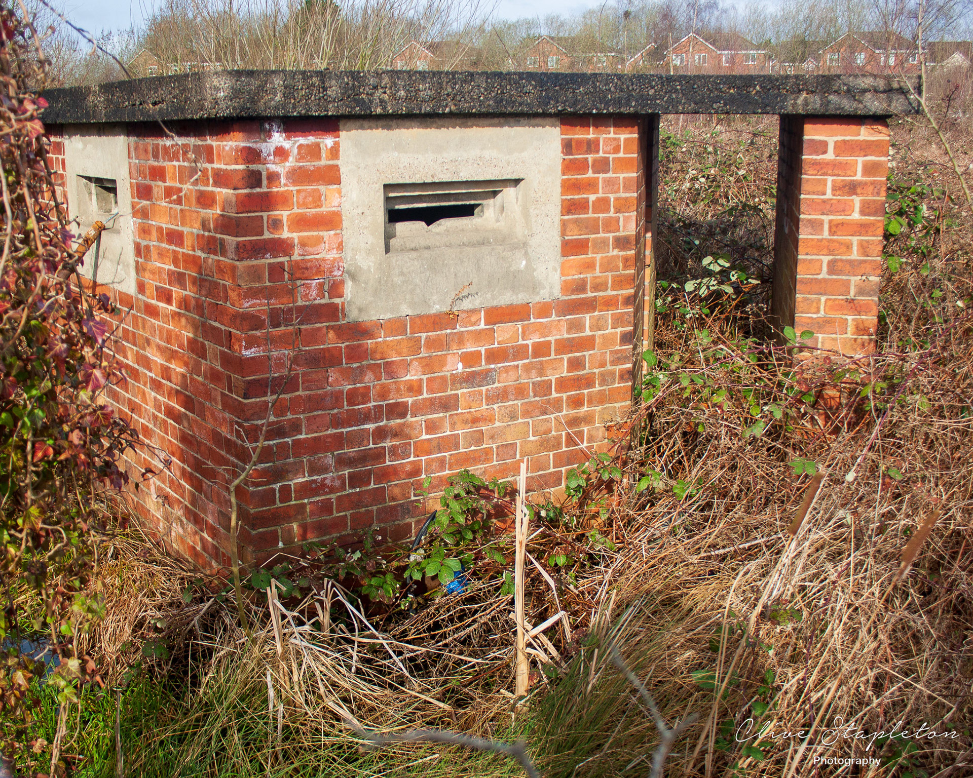 A Pillbox part of a World War 2 Ordinance  Depot at Sinfin Derby