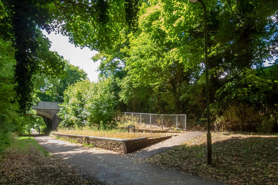 New Bradwell Railway Station Disused