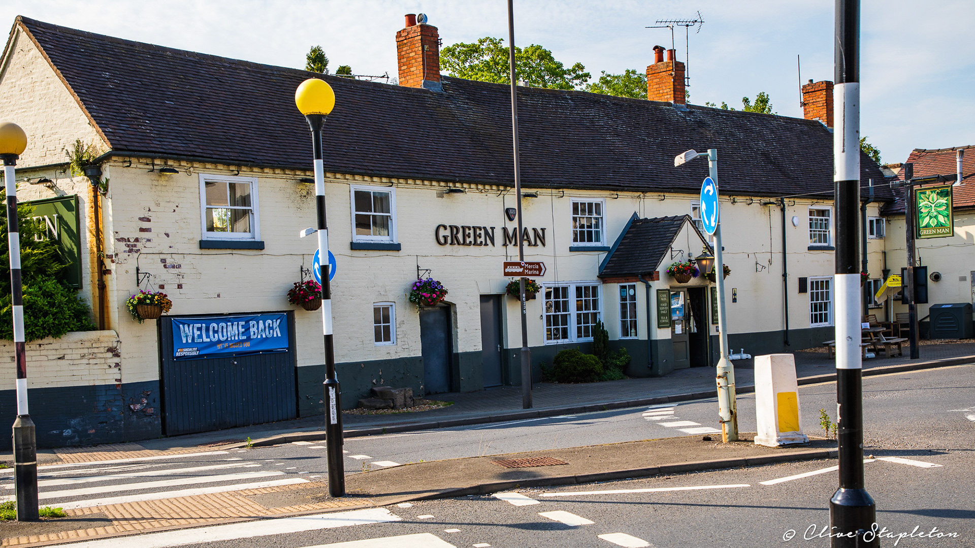 The Green Man Public House in Willington Derbyshire