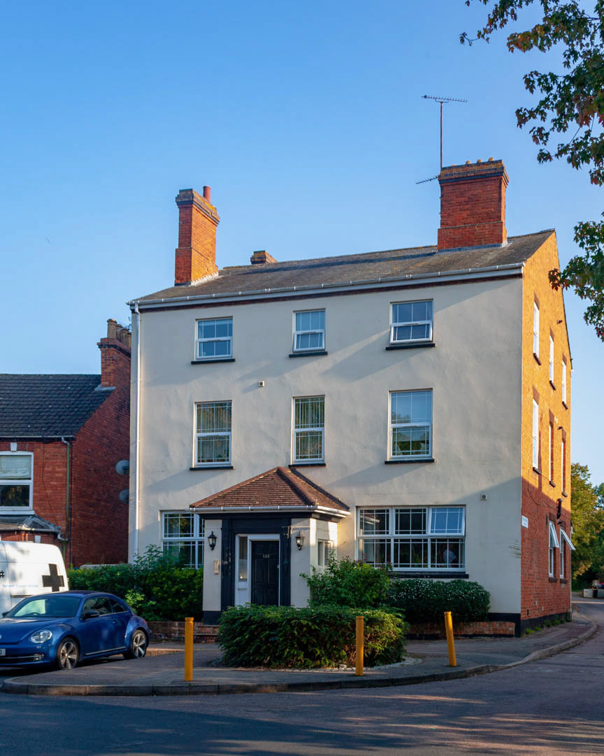 The Building that was The County Arms Pub in New bradwell