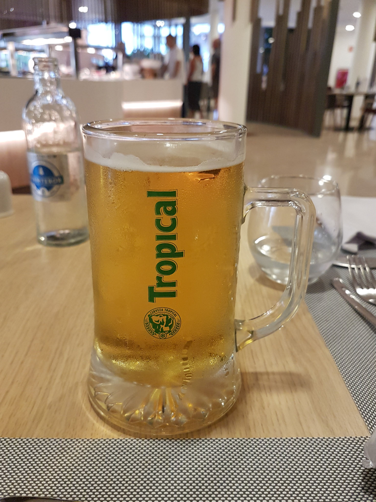 Tropical Lager a brew in the canary Islands