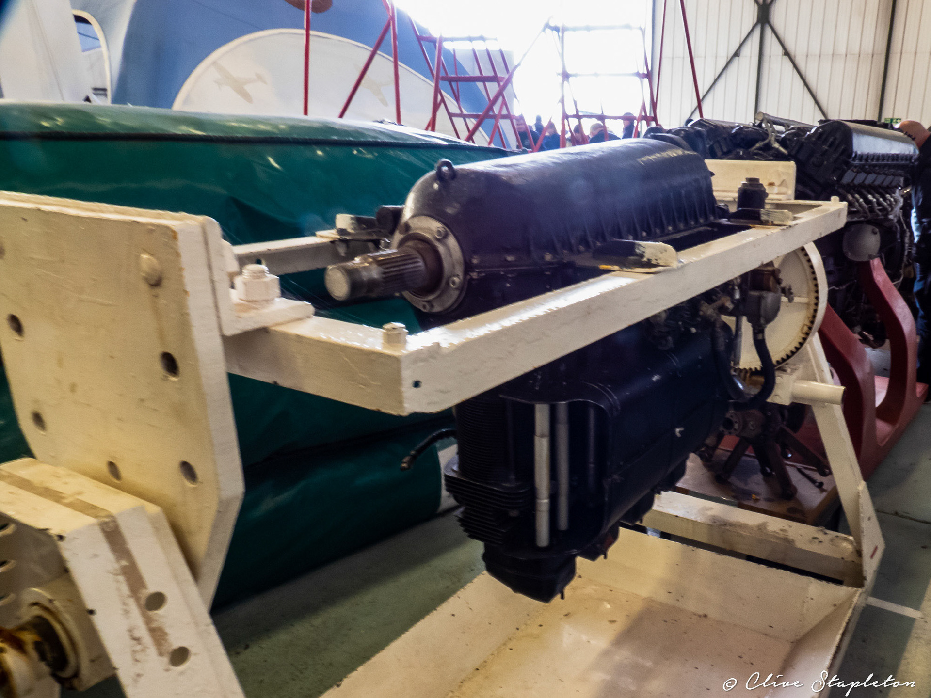A De Havidland Gypsy Major Engine at RAF Coninsby