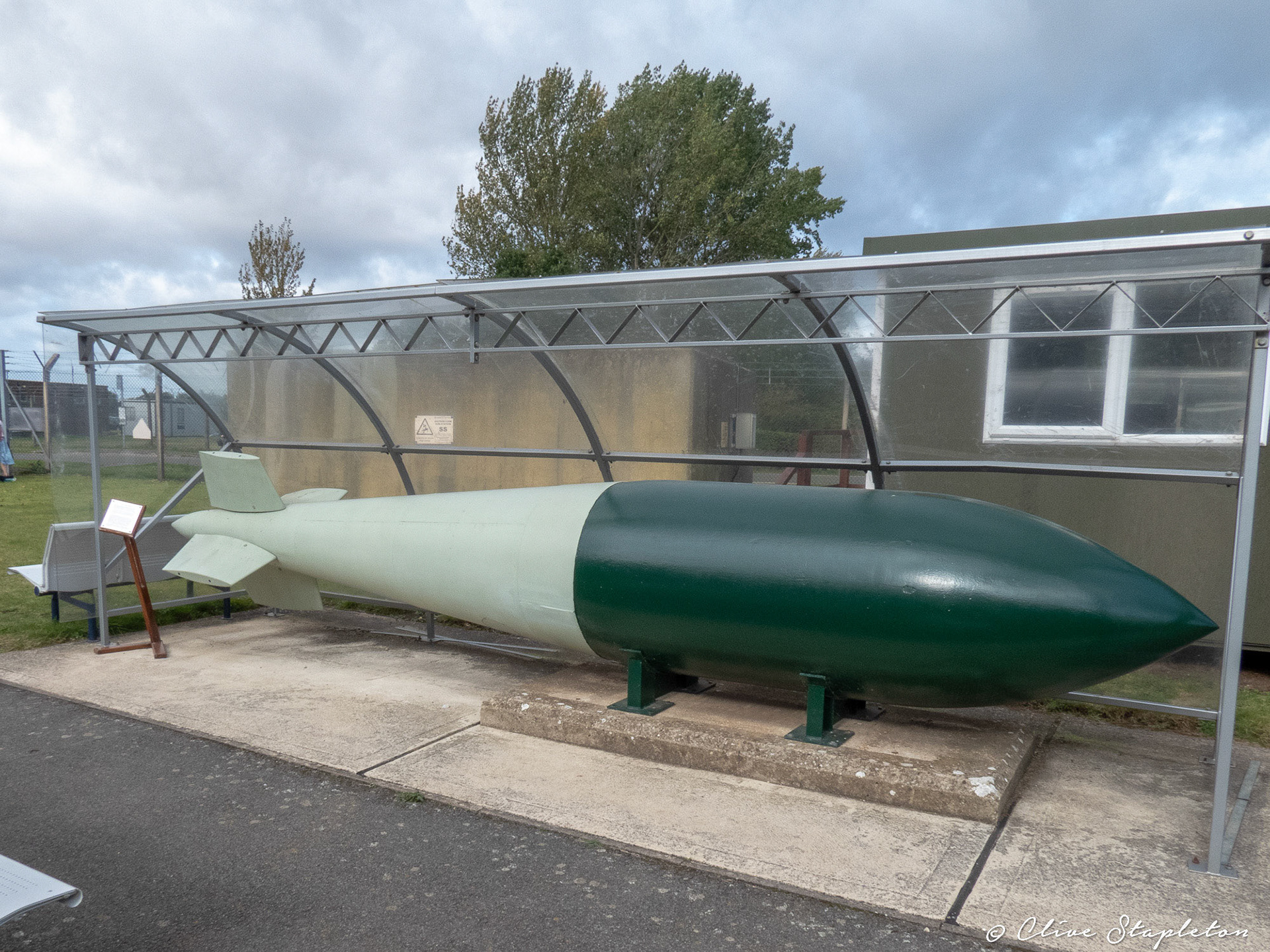 The Barnes Wallace Designed Tallboy Bomb used by the RAF in WW2.