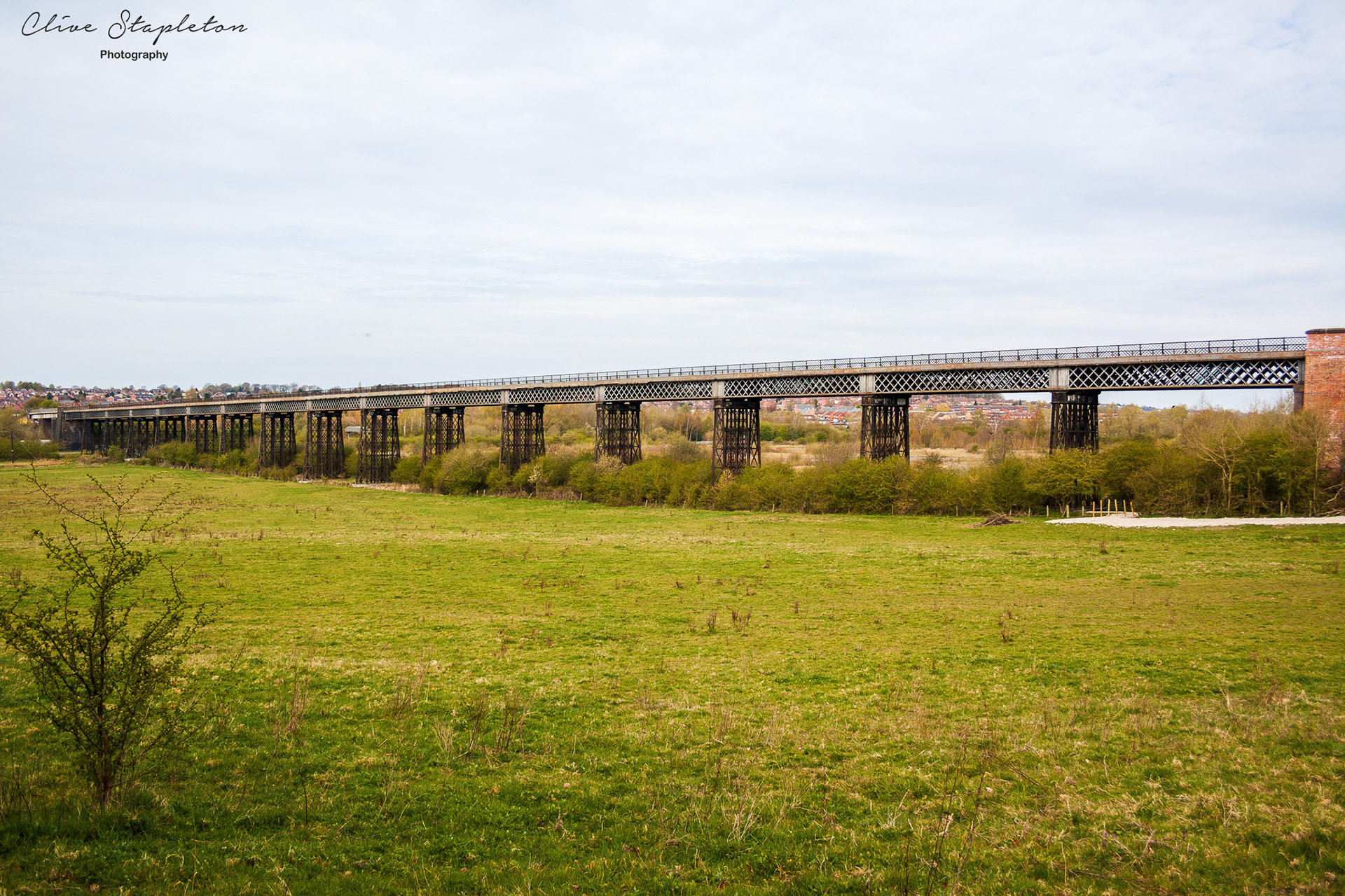 The Bennerly Viaduct that trasported the Great Northern Railway across the Erewah valley at Ilkeston