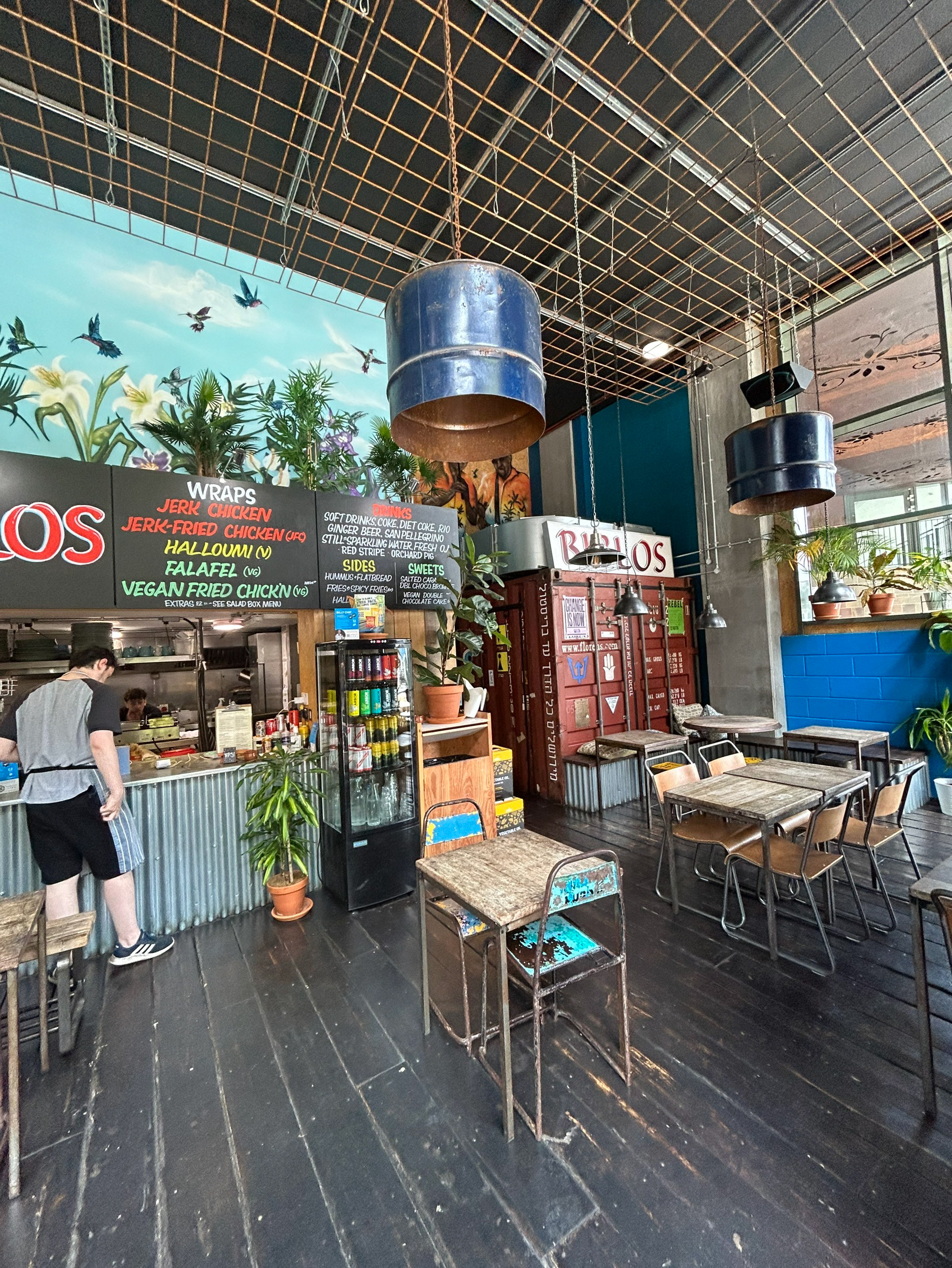 really cute gyro place on the harborside