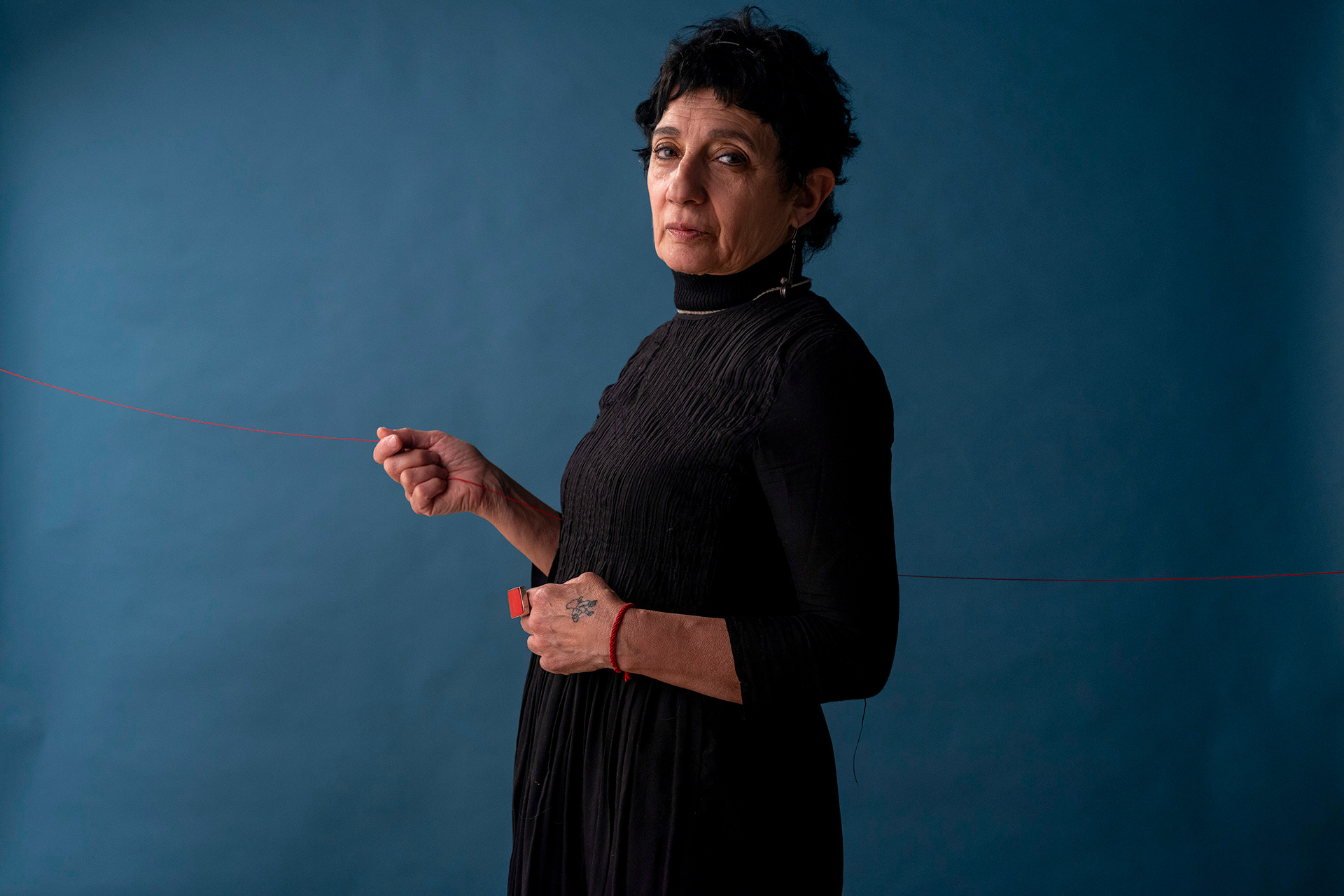 María Blanco. Artista textil.