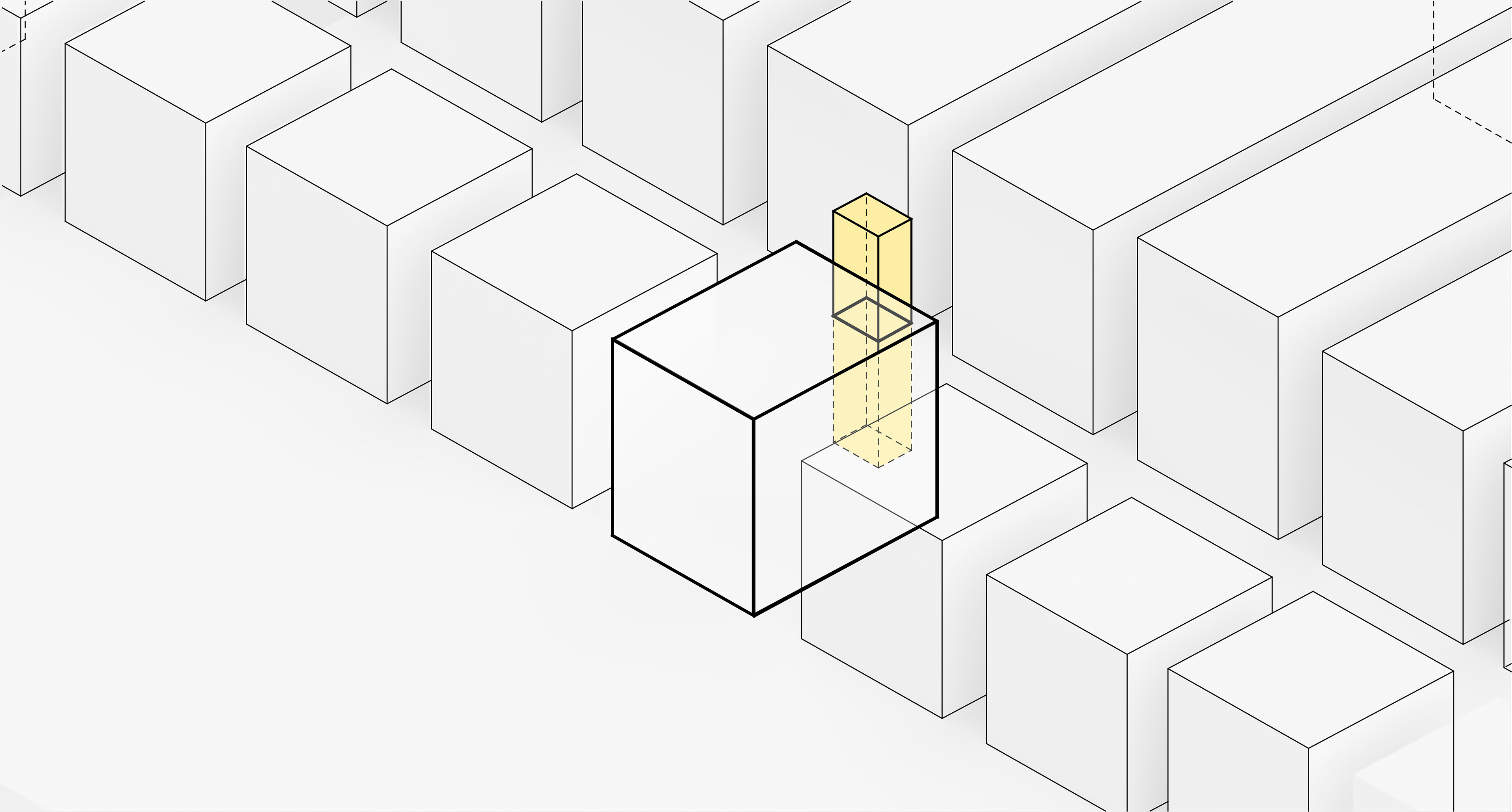 Subtracting to create skylight