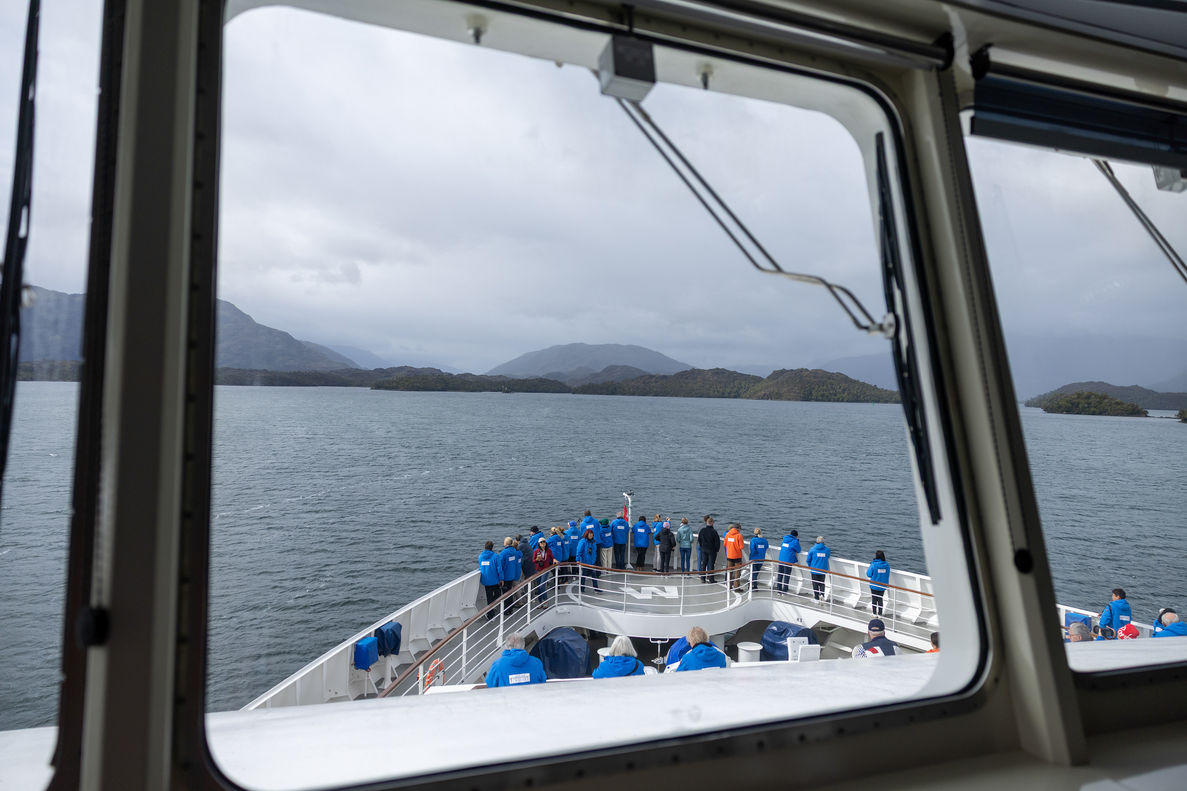 Fahrt durch die Chilenischen Fjorde