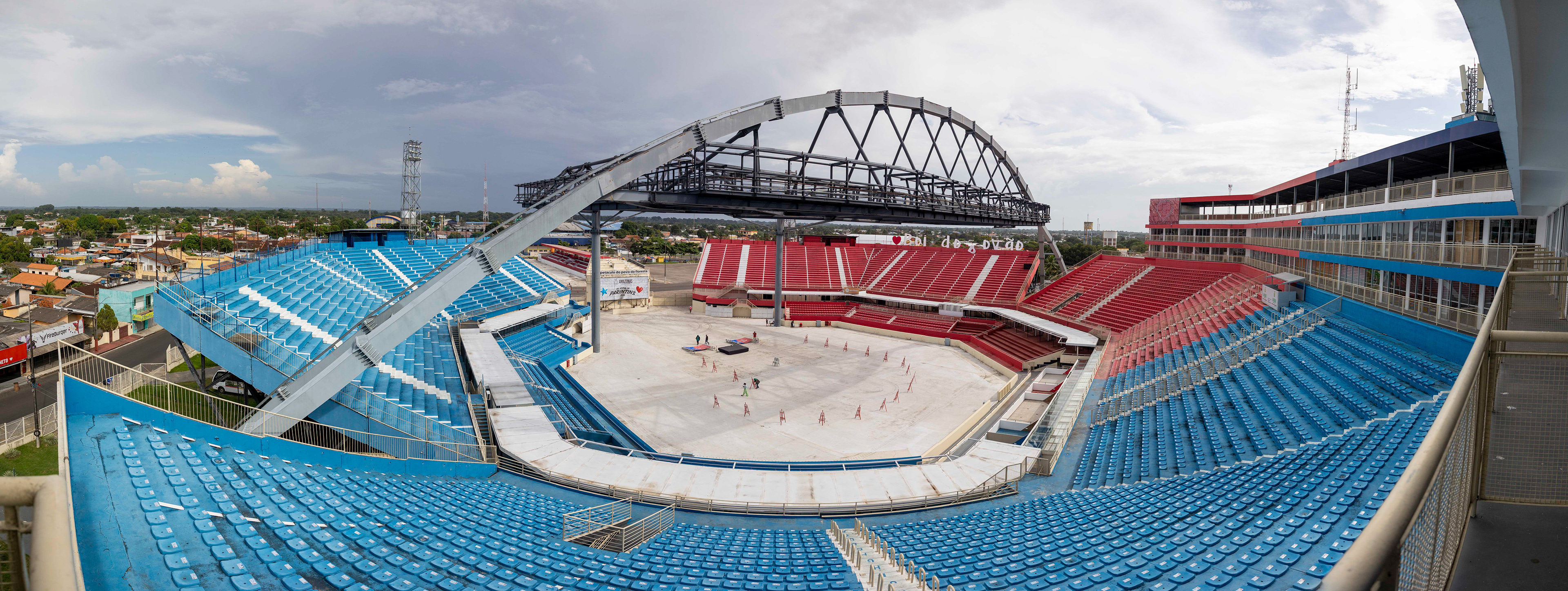 Panorama des Stadions
