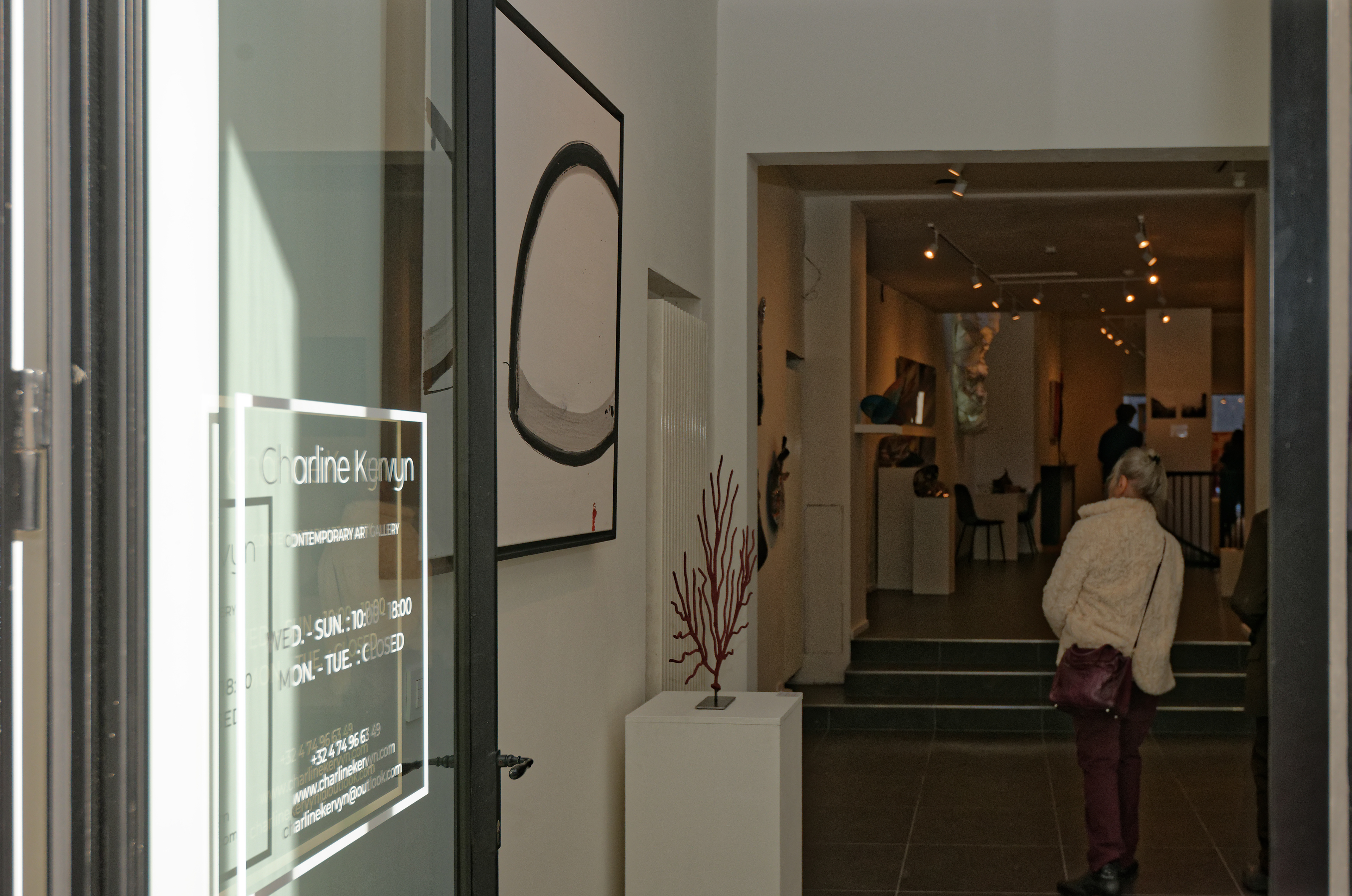Charline Kervyn Contempory art gallery, Gent Belgium , 2022 