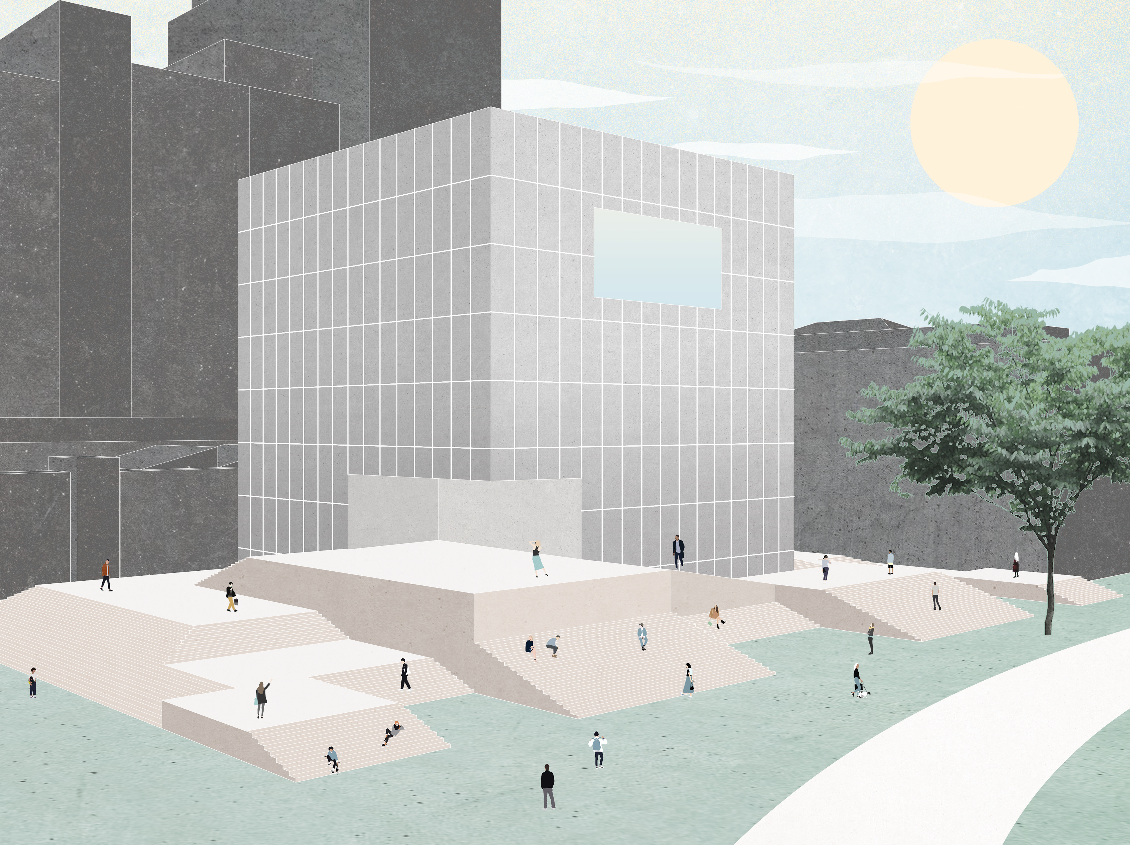 Cube, B.Arch Graduation Project | 2019