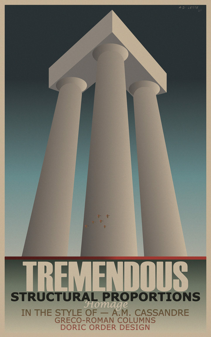 Tremendous Structural Proportions Homage poster