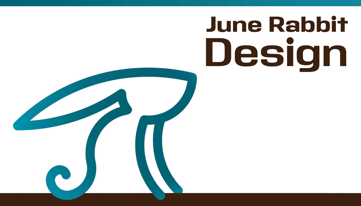 June Rabbit Design business card
