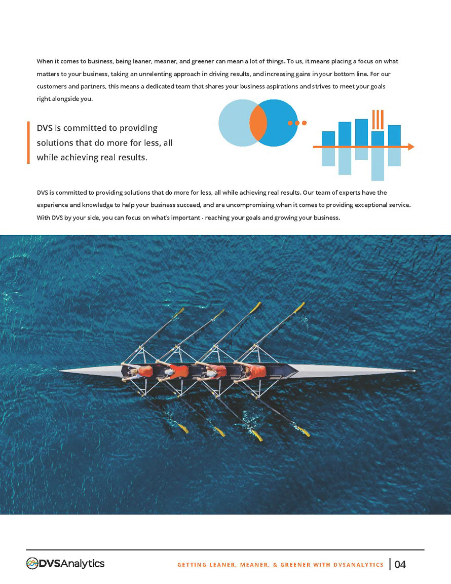 Leaner, Meaner & Greener white paper for DVSAnalytics
