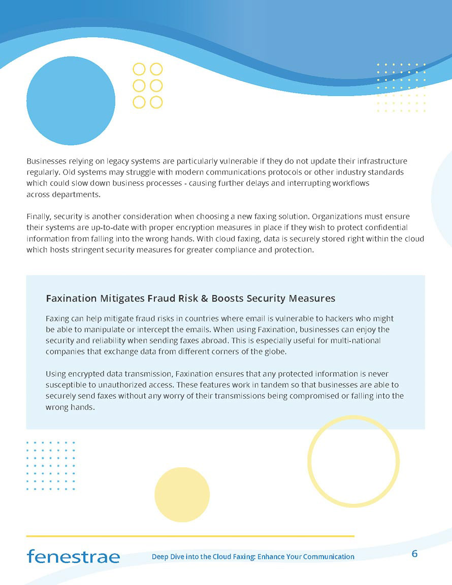 Faxination by Fenestrae white paper