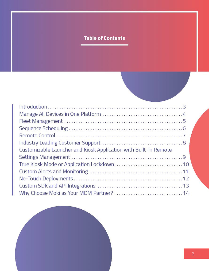Moki MDM Features eBook