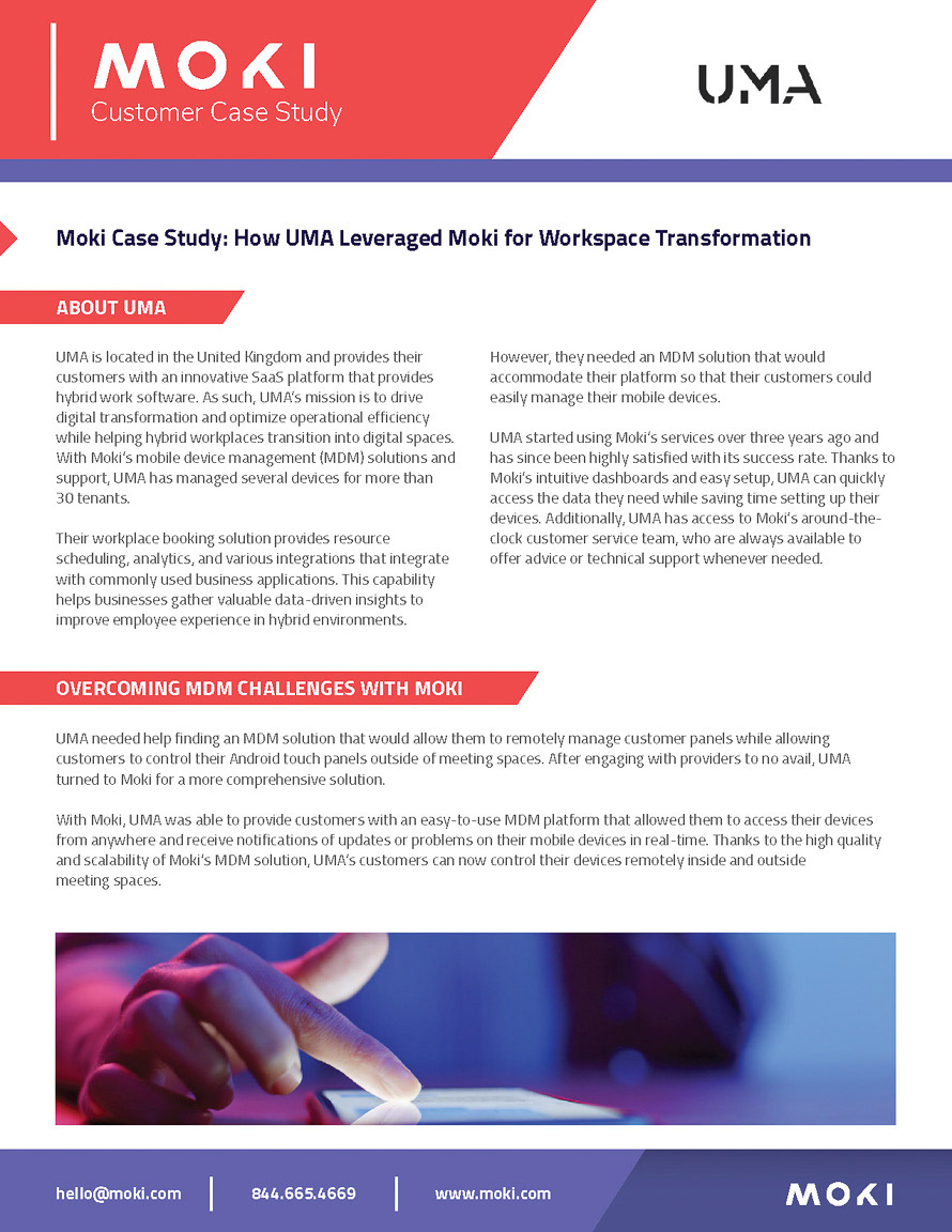 Moki customer case study