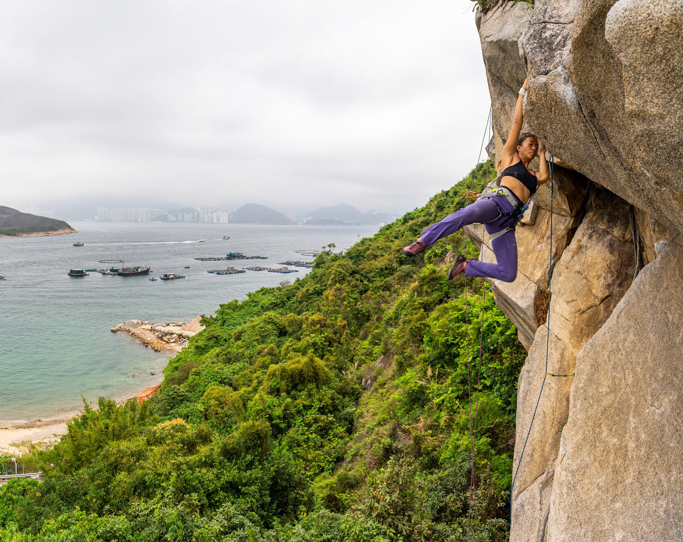 Agnes on Lonely Tree 6c+