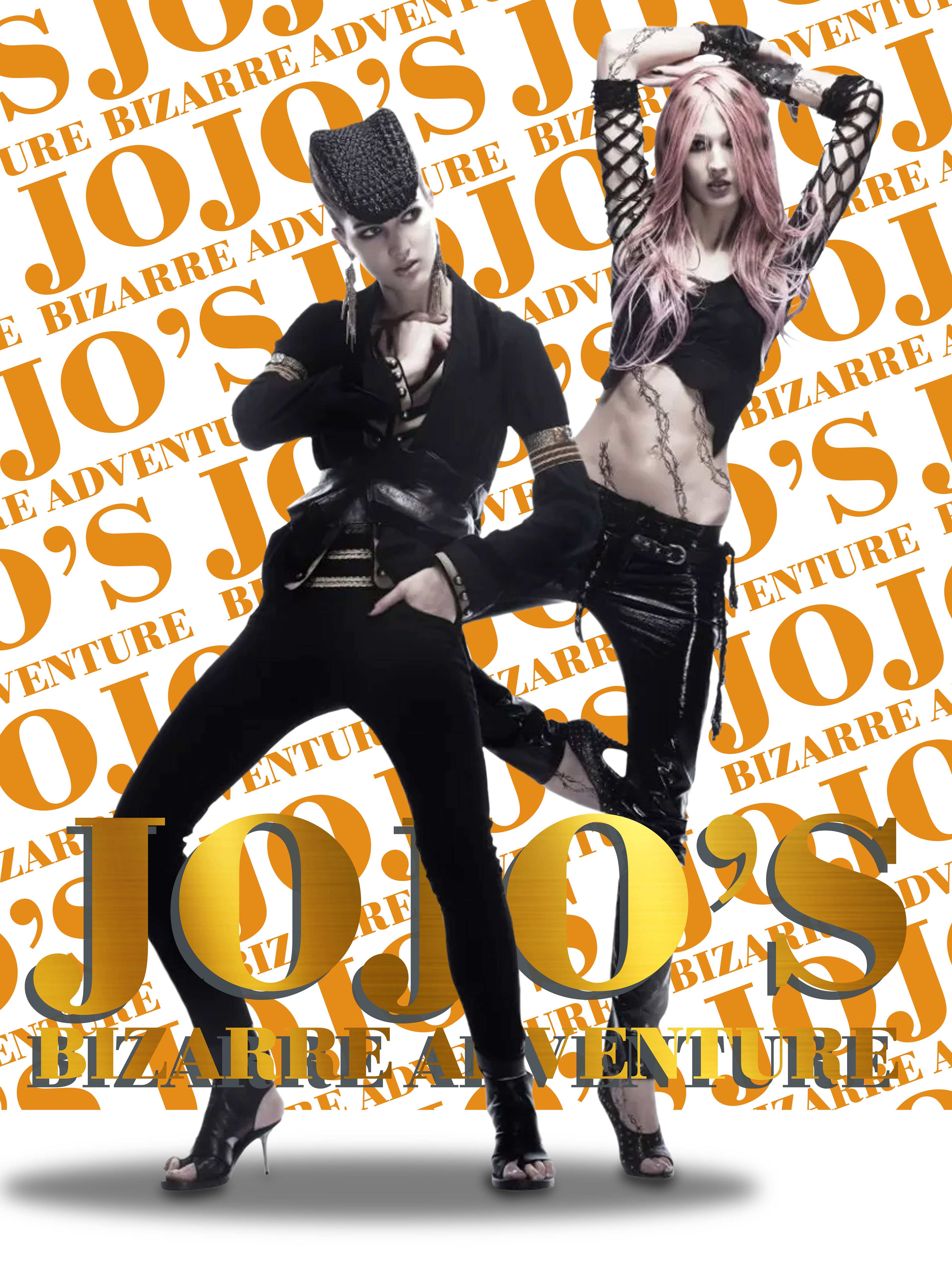 Jojo Fashion model Typography Project