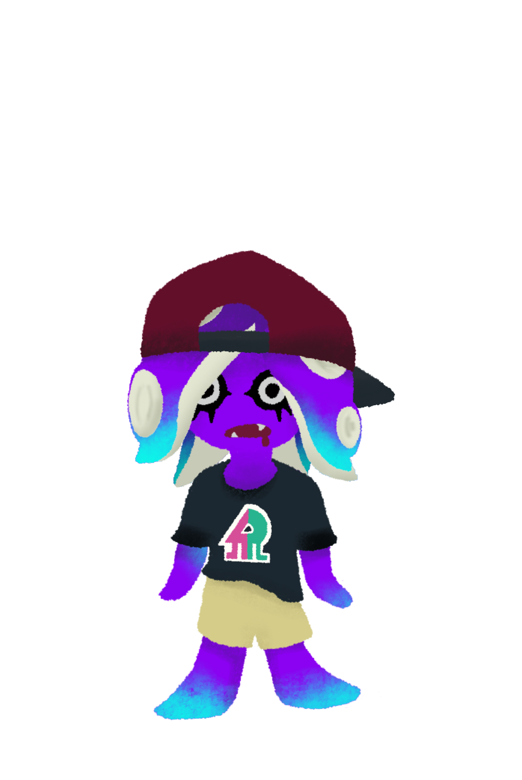Splatoon Band member art practice