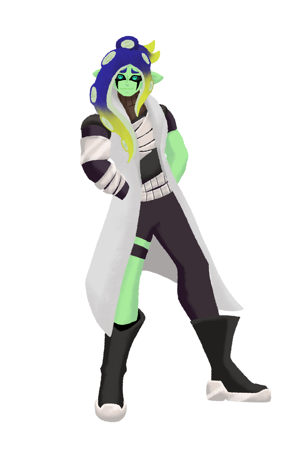Splatoon Band member art practice