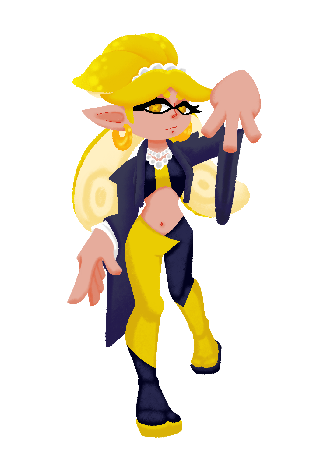 Splatoon Band member art practice